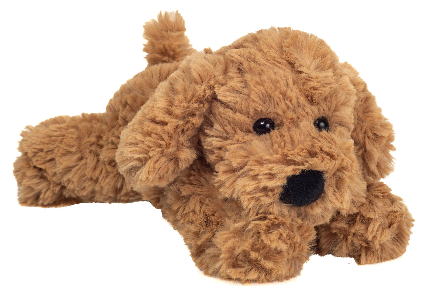 Schlenkerhund 3-farbig sortiert klein 20 cm -Plüschtier -Stofftier