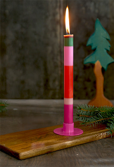 Kerze Weihnachtsgruss - not the girl who misses much
