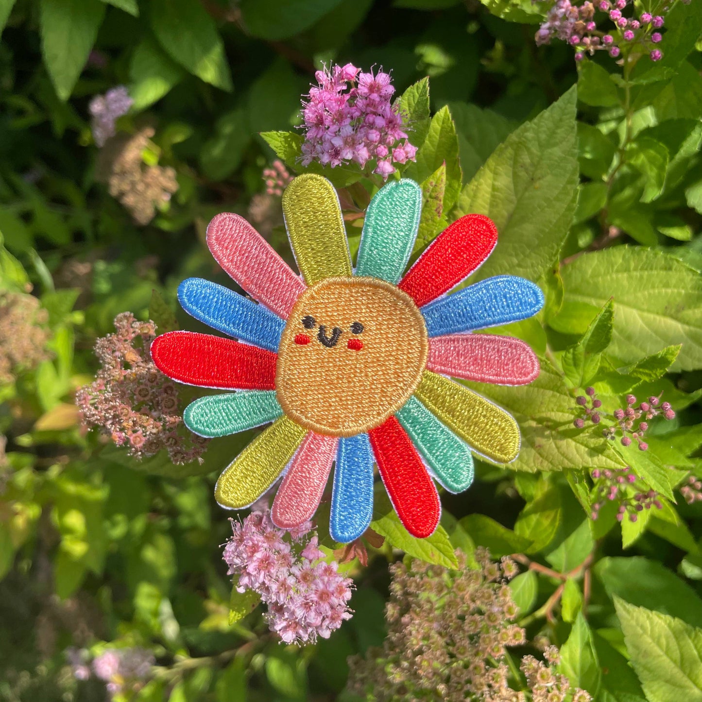 Bügel Patch Blumen Design – Hannahs Firlefanz