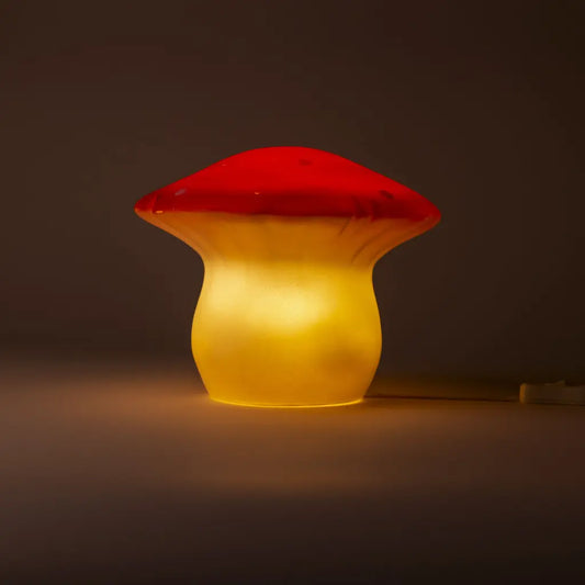Pilz Lampe - Mushroom Lamp/ Fliegenpilz mittel rosa - Egmont Toys