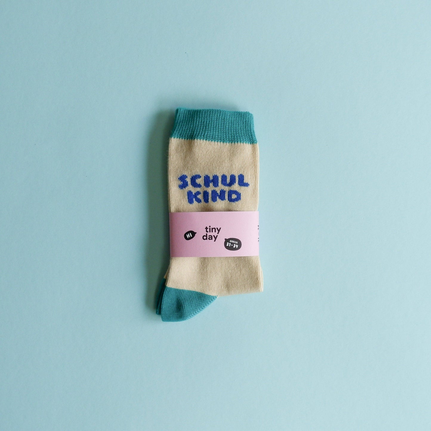 Socken - Schulkind blau - tinyday