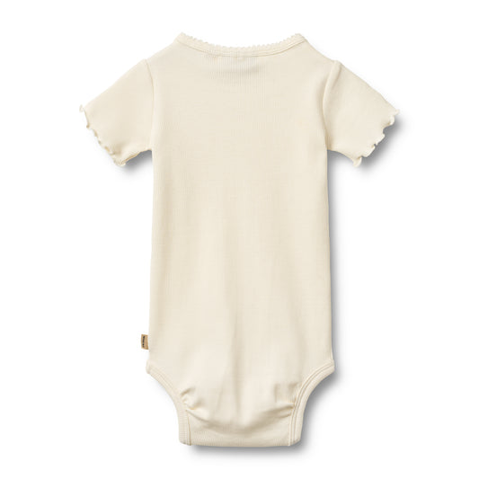 Ripp Body 1/2 Arm - Maren - 100% Bio Baumwolle - Wheat