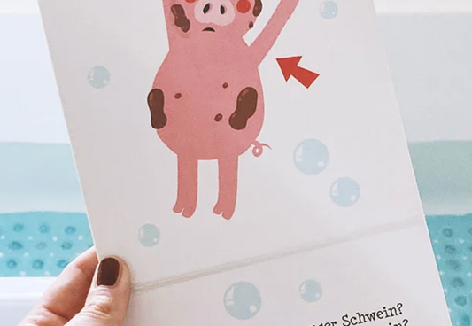 Wie bekommen wir das Schwein in die Badewanne rein