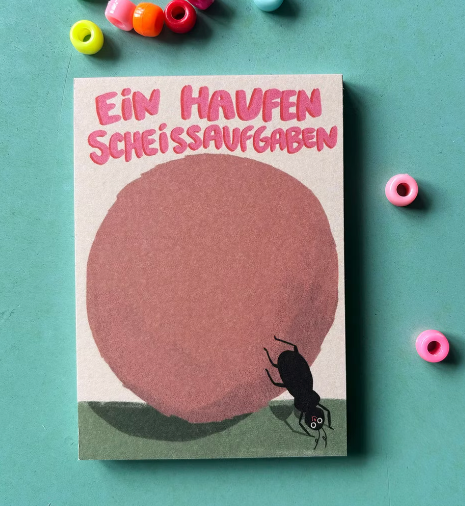 Notizblock "Haufen Scheissaufgaben" - Slinga