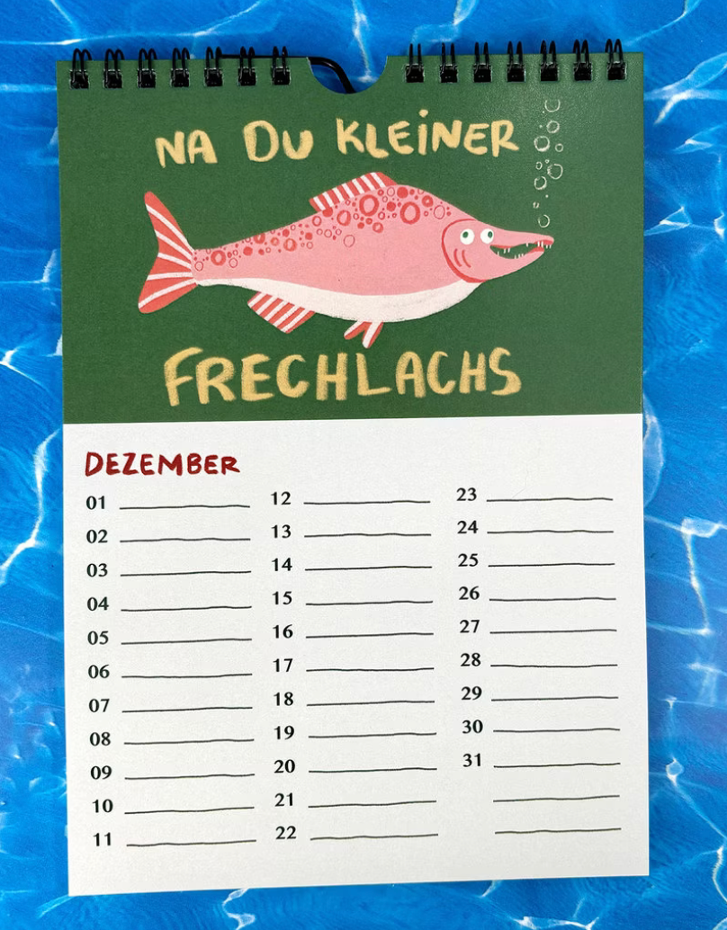 Geburtstagskalender Fische - Slinga