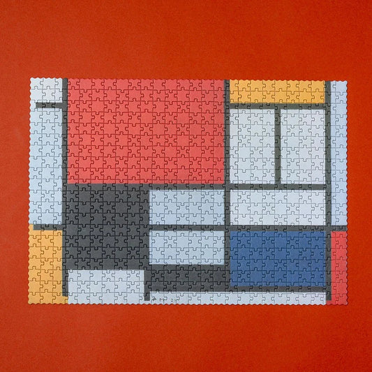 Piet Mondrian "Composition" - Cube Puzzle - Londji