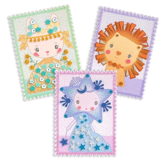 Bastelset Tinyly: Mosaik Margo & Co - Djeco