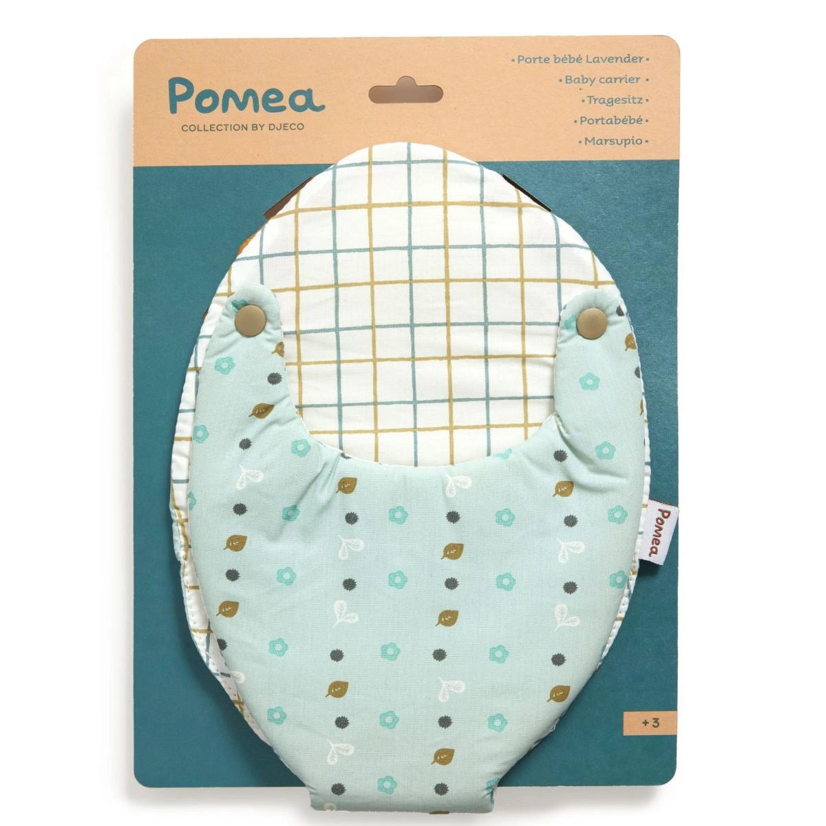 POMEA Puppentrage Blue Gray - Djeco