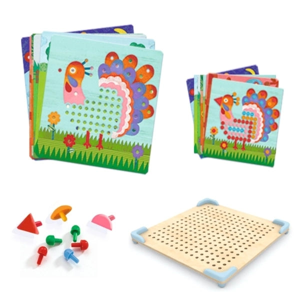 Mosaik Lernspiel "Mosaico Animo" - Djeco