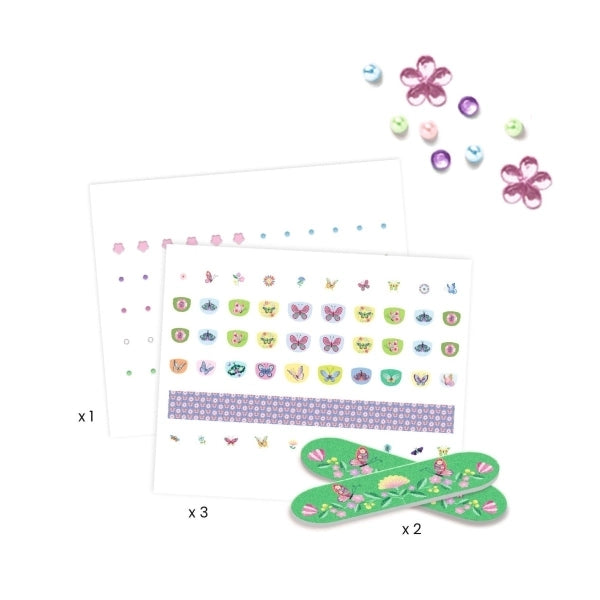 Nailsticker - Schmetterlinge - Djeco