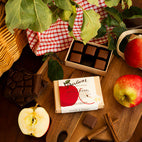 caramels in milk chocolate APPLE & CINNAMON 6 pieces- Pärlans