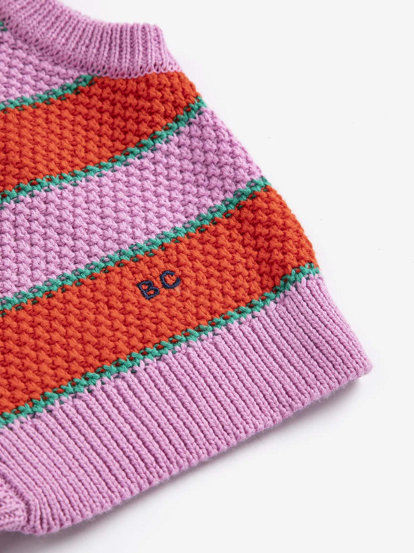 BC Striped Strickweste - Bobo Choses