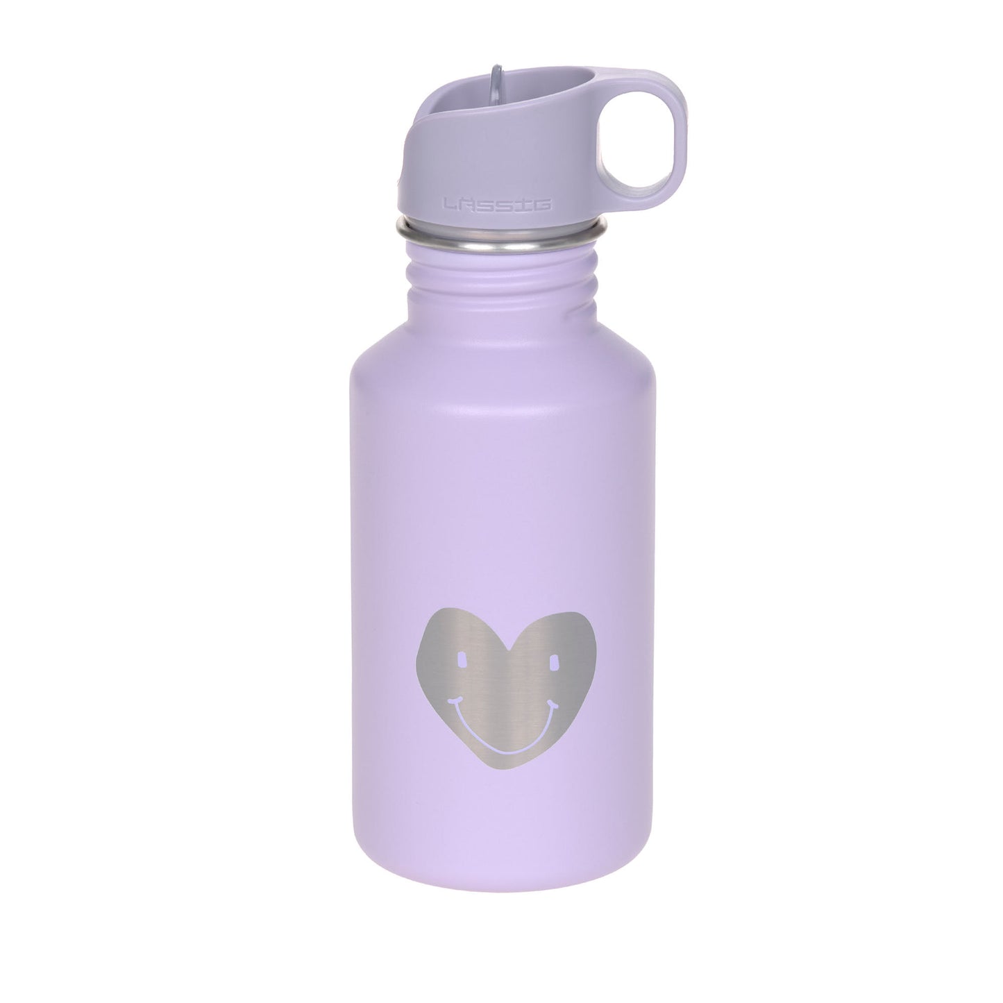 Trinkflasche Little Gang - Herz - Lila- Lässig