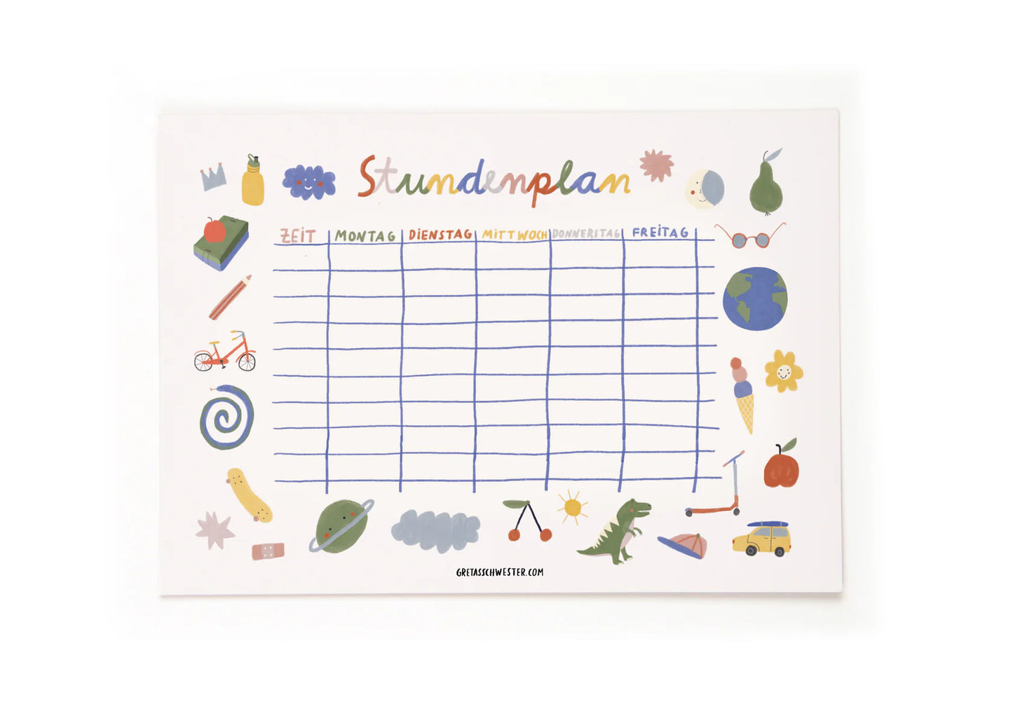 Stundenplan - Gretas Schwester