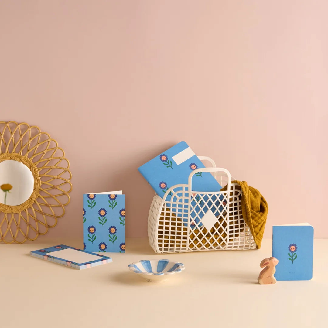 Happy Marguerite Notizblock - Season Paper