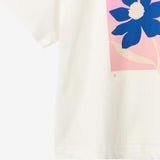 T-Shirt- Mirsa- Blume - 100% Bio Baumwolle - Wheat