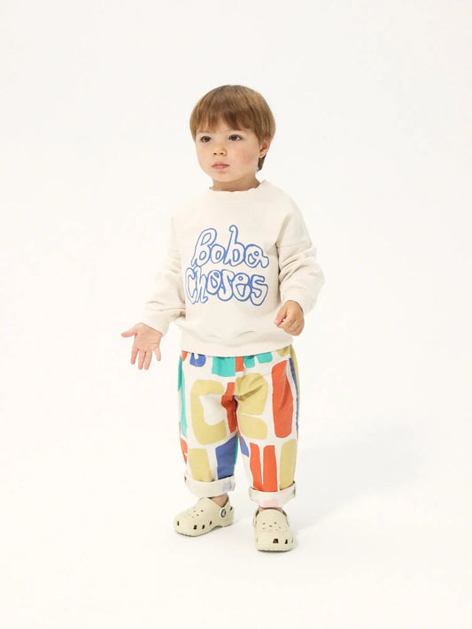 Color all over woven pants - Baby - Bobo Choses