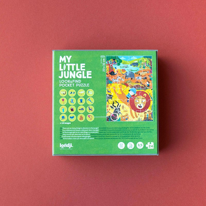 MY Little Jungle- Look & Find Puzzle - Londji
