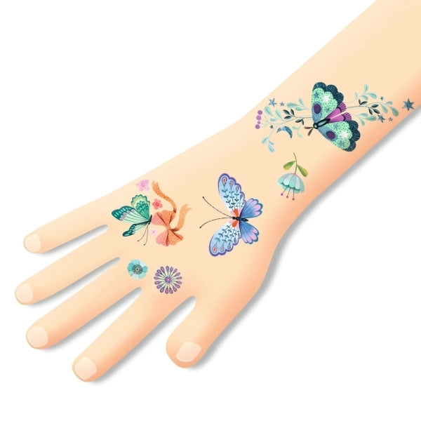 Tattoos Schmetterlinge - Djeco