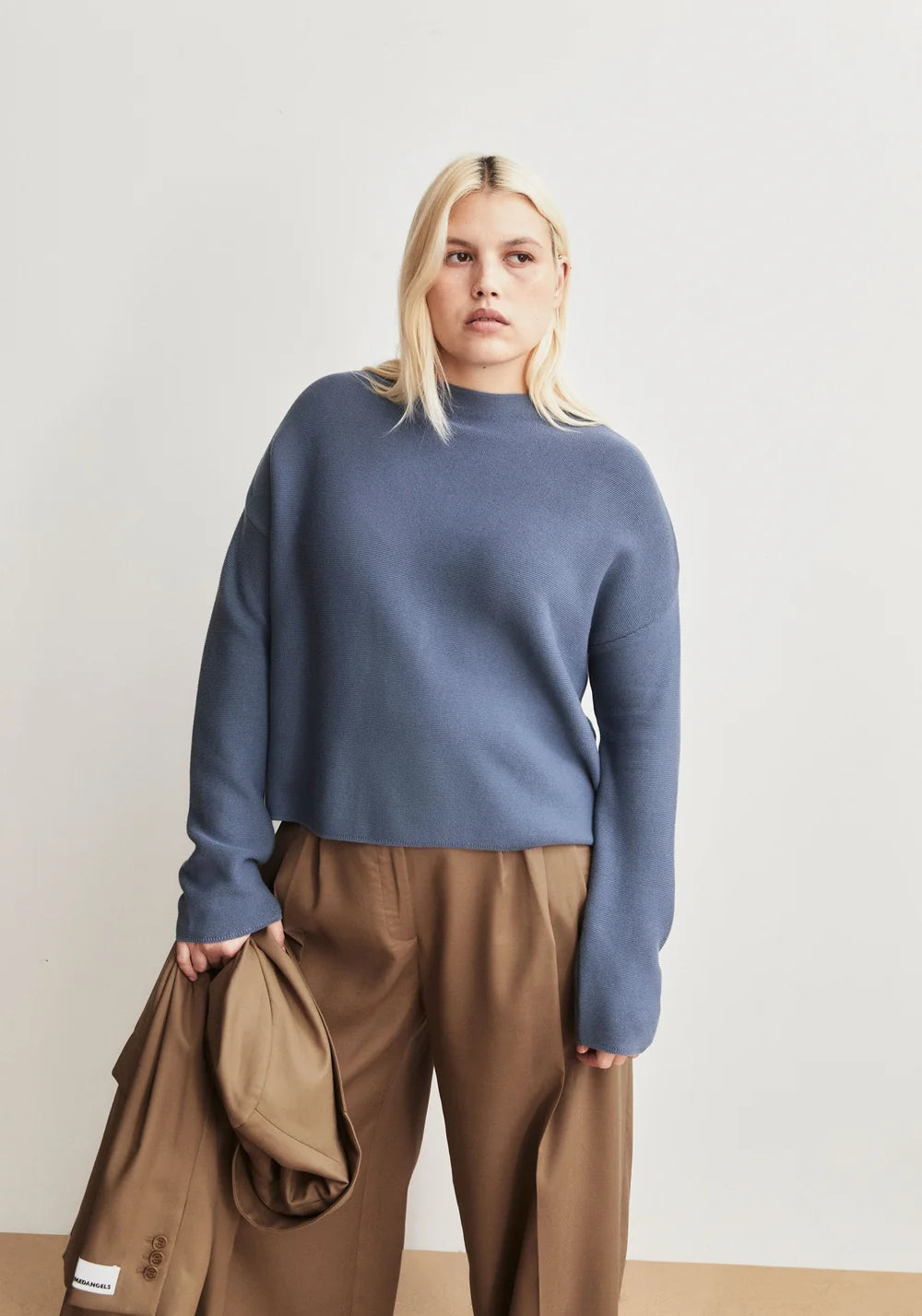 MERINAA LINKS LINKS STRICKPULLOVER 100% BIO-BAUMWOLLE- Armedangels