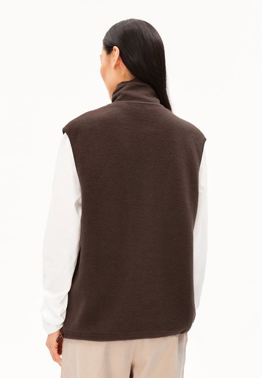 Baumwoll Fleece Weste - ARMEDANGELS
