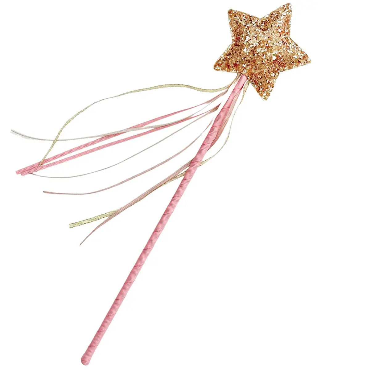 Zauberstab Rosa Glitzer Stern - Rockahula