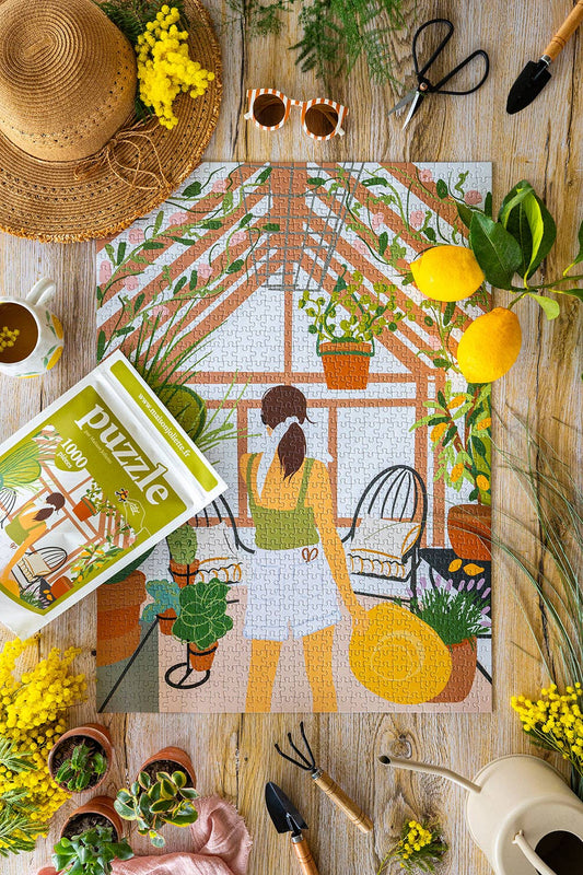 1000-teiliges Puzzle „Ein Sonntag auf dem Land“ - Maison Joliette