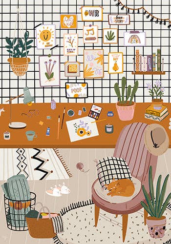 1000-teiliges Puzzle „The Workshop“ - Maison Joloiette