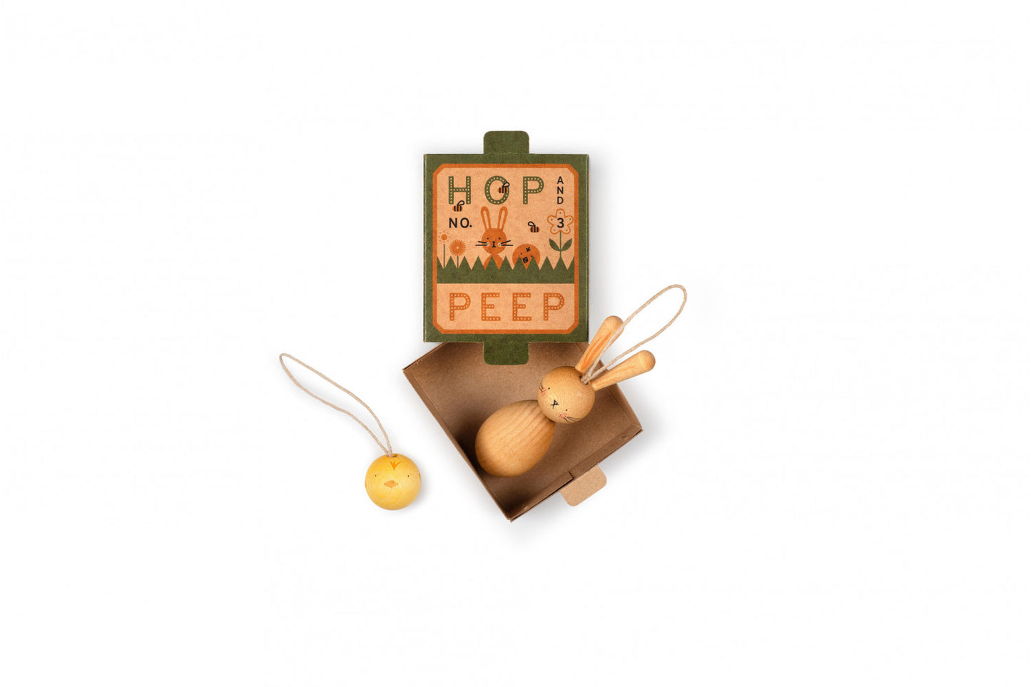 Hop and Peep- Hase und Küken - Osterdeko - Grapat