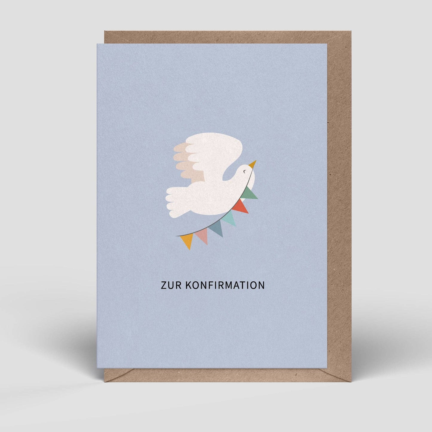 Klappkarte - Konfirmation - Naturbedacht