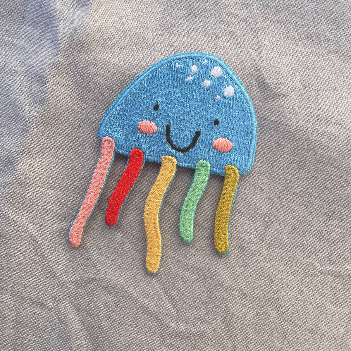 Bügel Patch Qualle – Aufnäher für Kinder 
