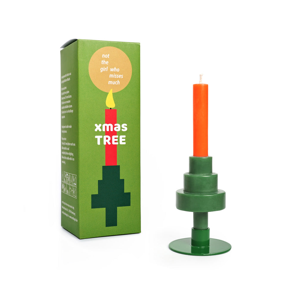 Party Candle Xmas Tree - not the girl who misses much