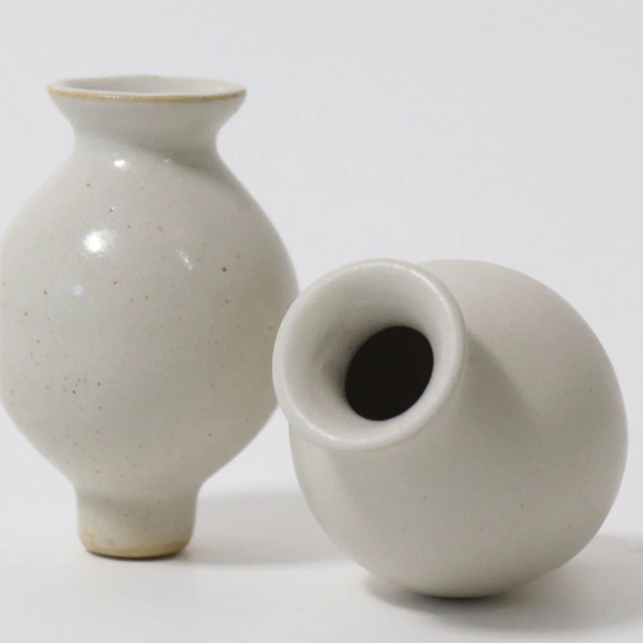 Steckfigur weiße Vase - Grimms