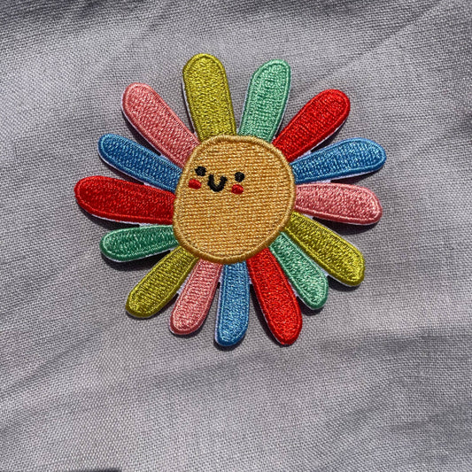 Bügel Patch Blumen Design – Hannahs Firlefanz