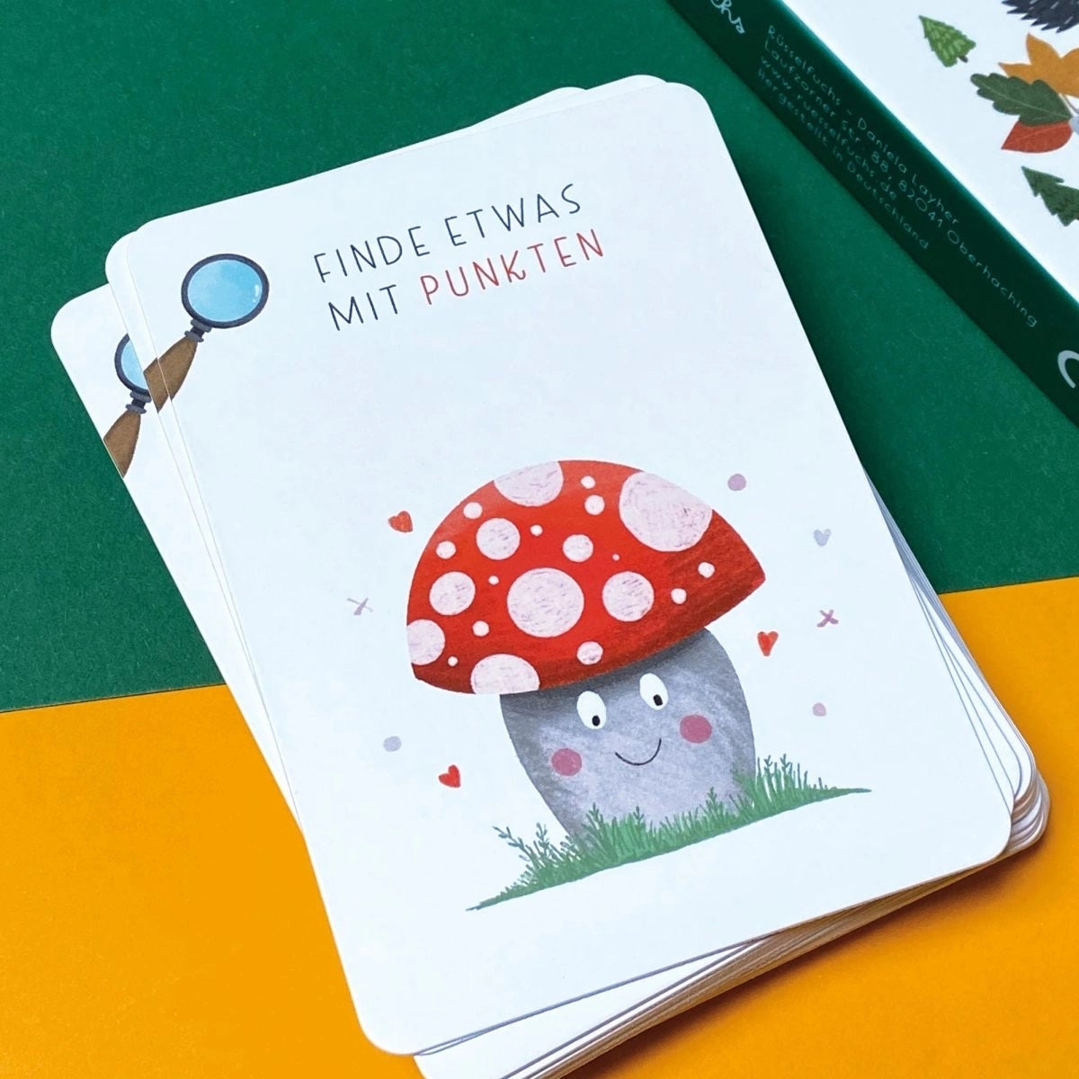Entdeckerkarten - Suchen und Finden - Rüsselfuchs