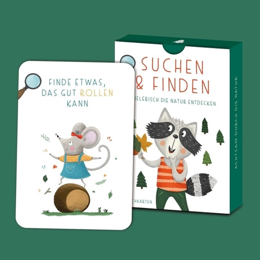 Entdeckerkarten - Suchen und Finden - Rüsselfuchs