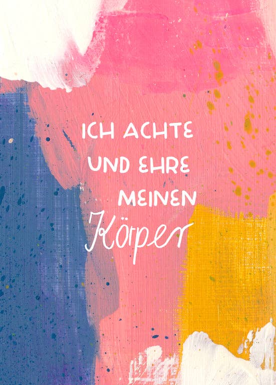 Affirmationskarten für Erwachsene- Karten für ein gutes Leben