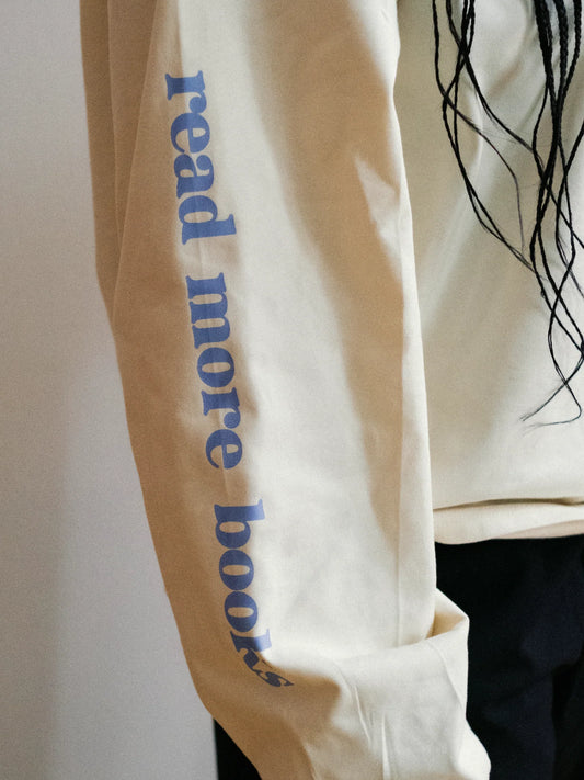 Long Sleeve - Cross Over gelb - Literaturensohn