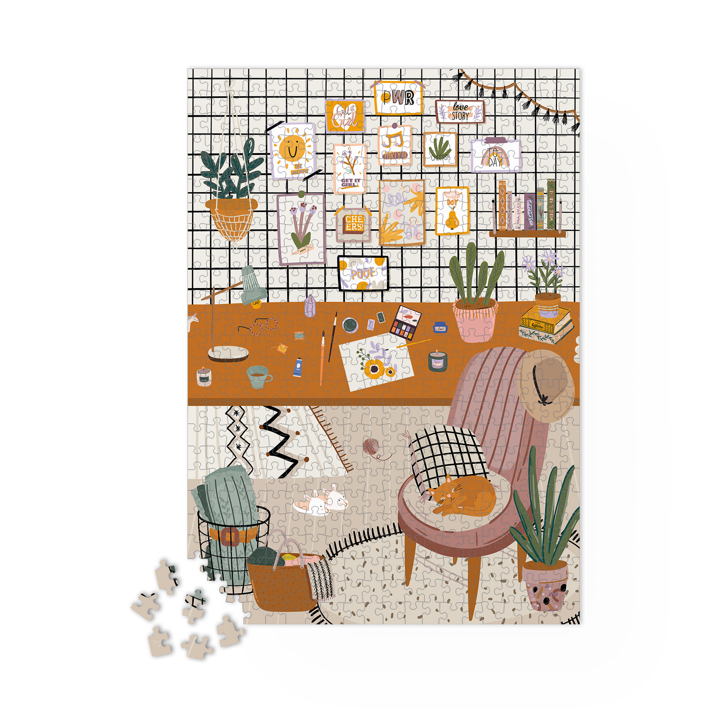 1000-teiliges Puzzle „The Workshop“ - Maison Joloiette