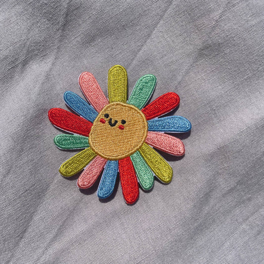 Bügel Patch Blumen Design – Hannahs Firlefanz