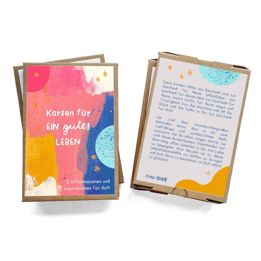 Affirmationskarten für Erwachsene- Karten für ein gutes Leben
