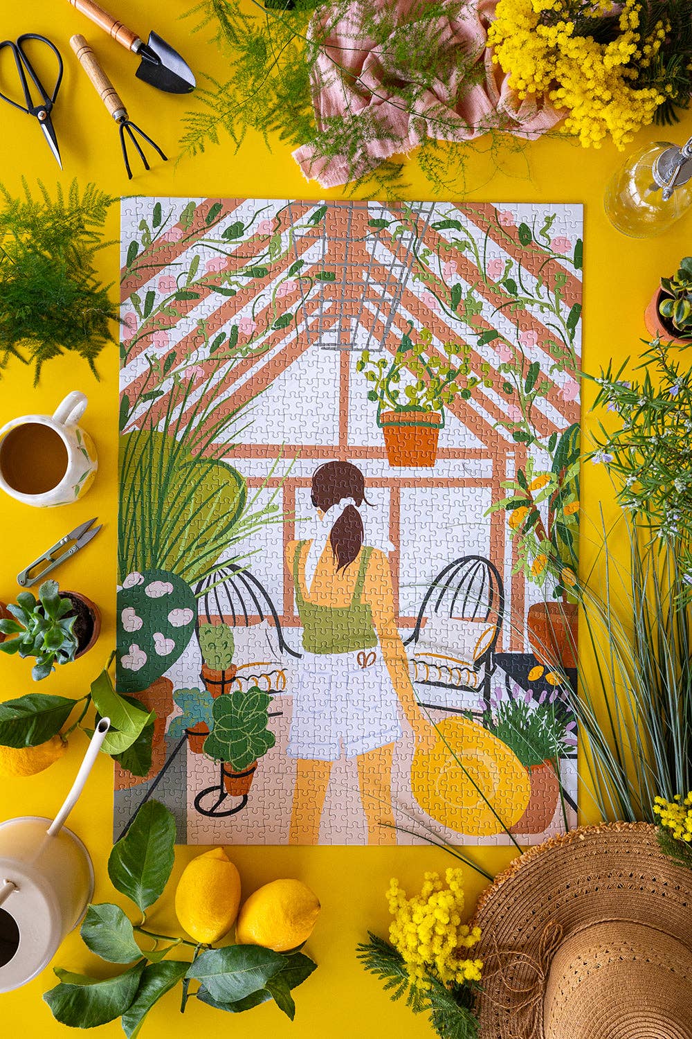 1000-teiliges Puzzle „Ein Sonntag auf dem Land“ - Maison Joliette