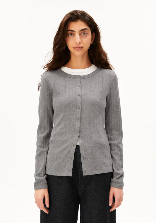 POINTELLE CARDIGAN 100% BIO-BAUMWOLLE - Armedangels