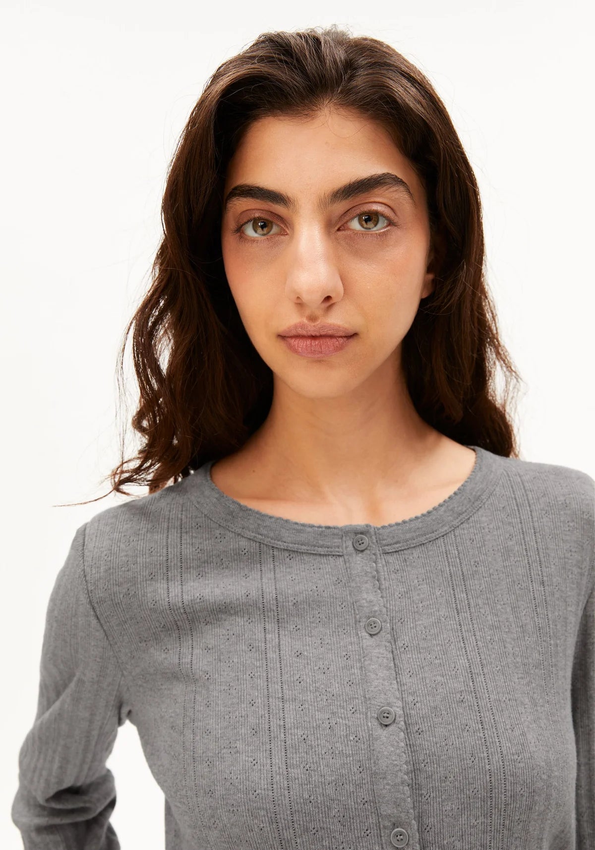 POINTELLE CARDIGAN 100% BIO-BAUMWOLLE - Armedangels