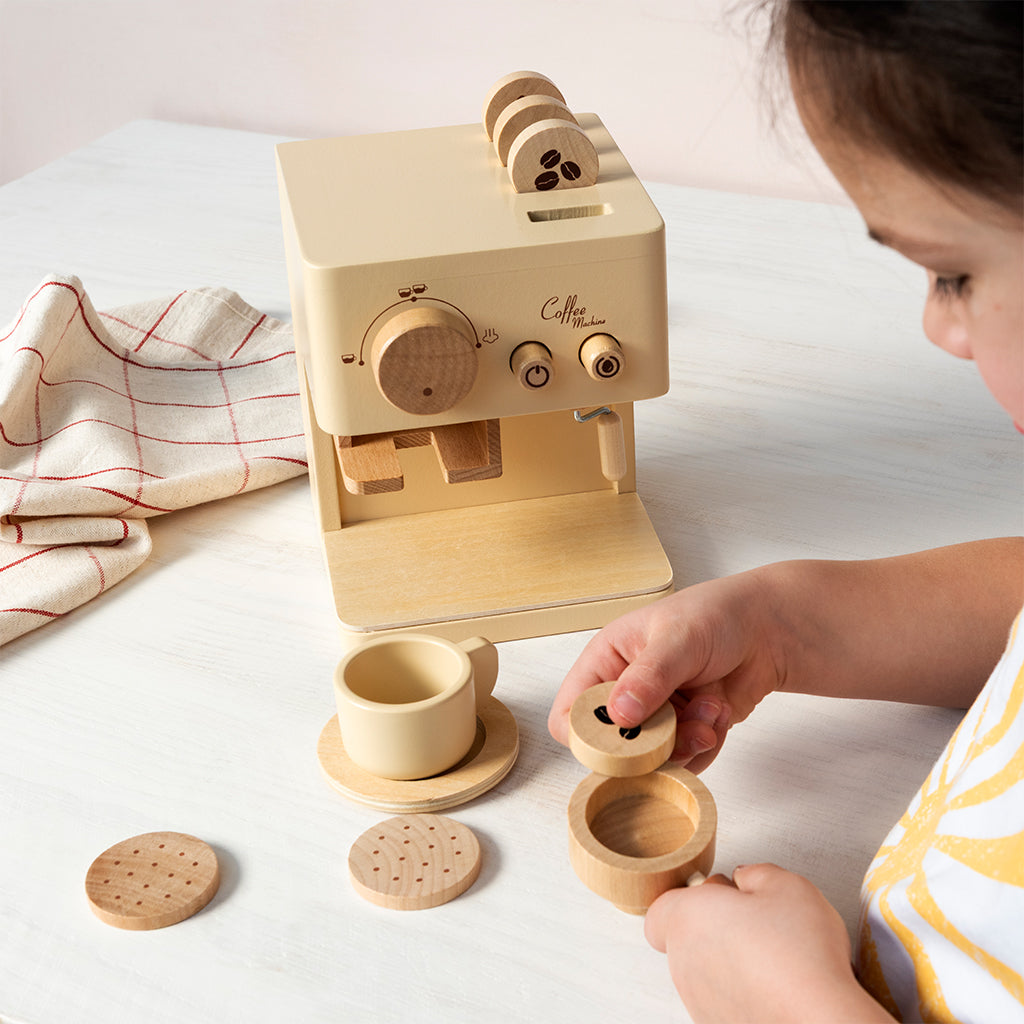Kaffeemaschinenset aus Holz - Rex London