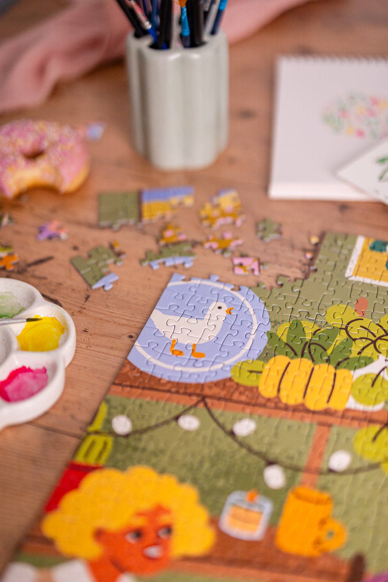 Puzzle 1000 Teile Die Freundinnen -  Maison Joliette