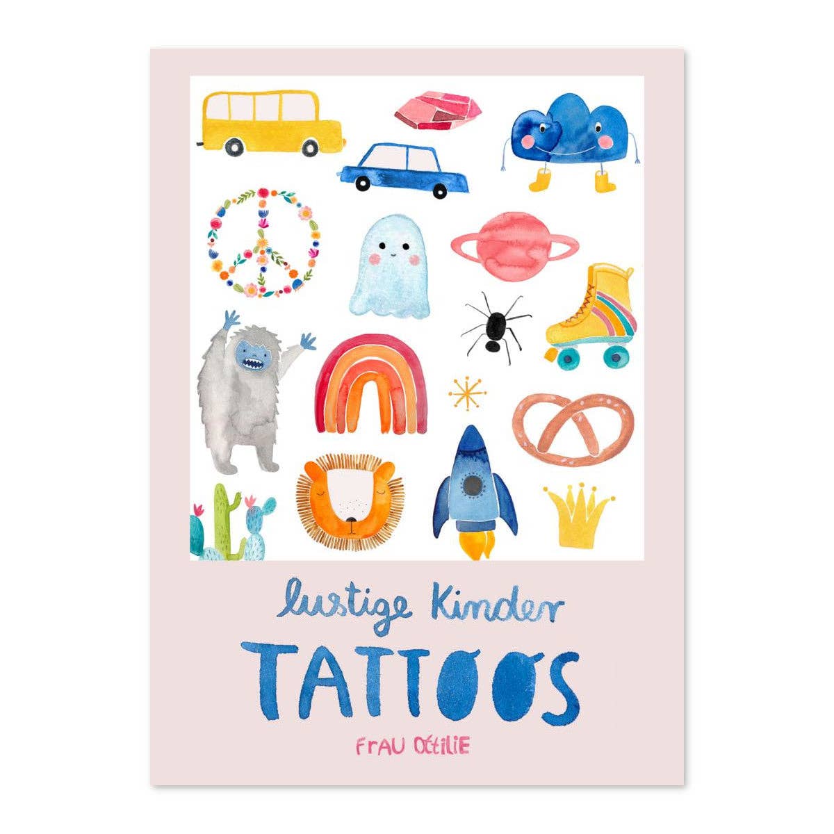 Kindertattoos - lustige Kindertattoos