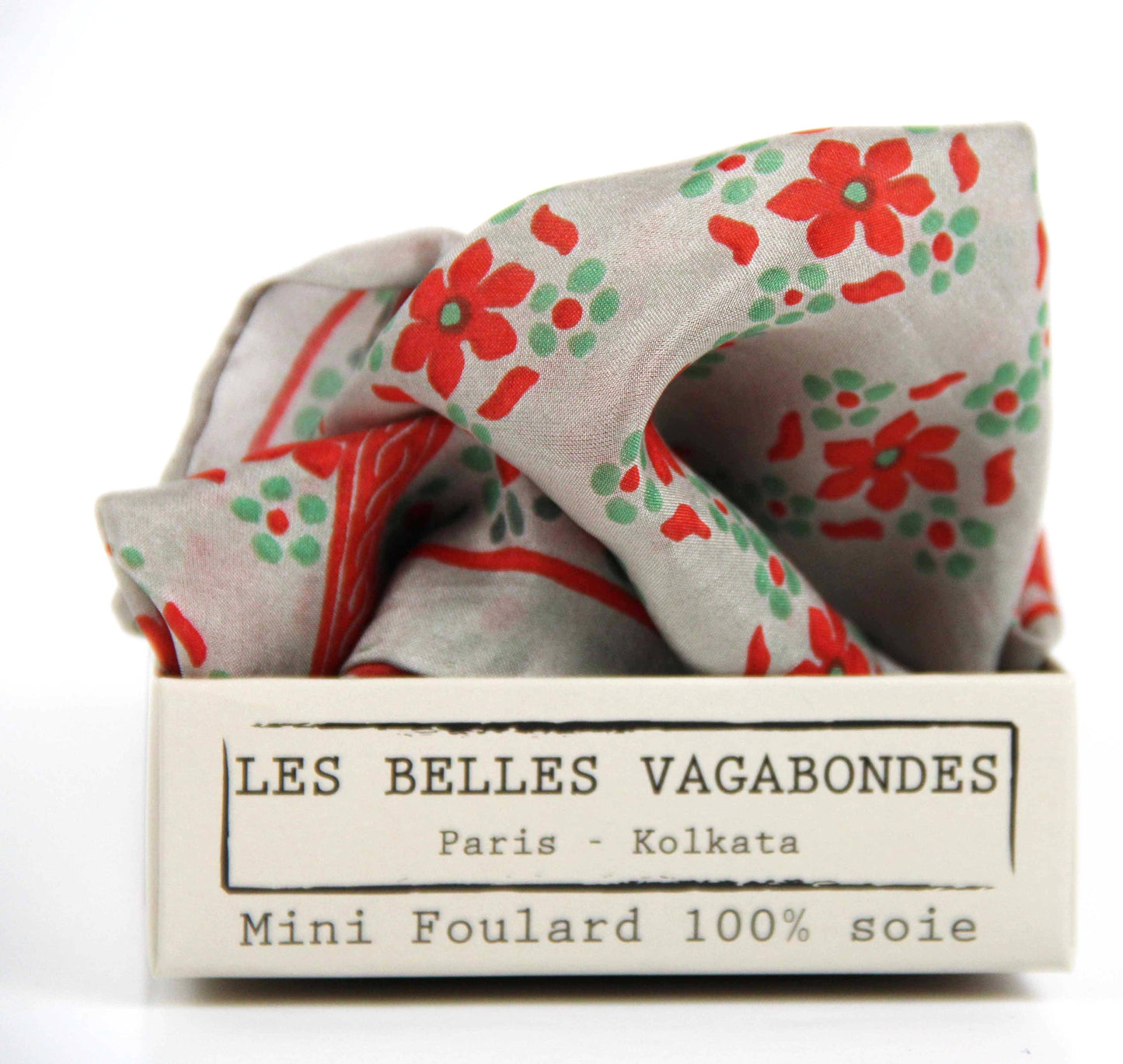 Halstuch - Natasha Koralle - Seide - Les Belles Vagabondes