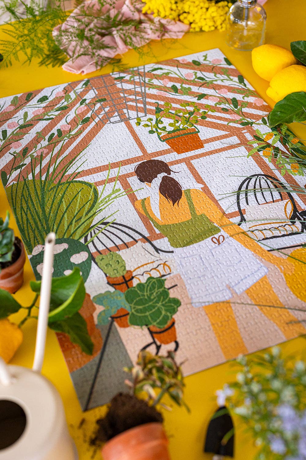 1000-teiliges Puzzle „Ein Sonntag auf dem Land“ - Maison Joliette