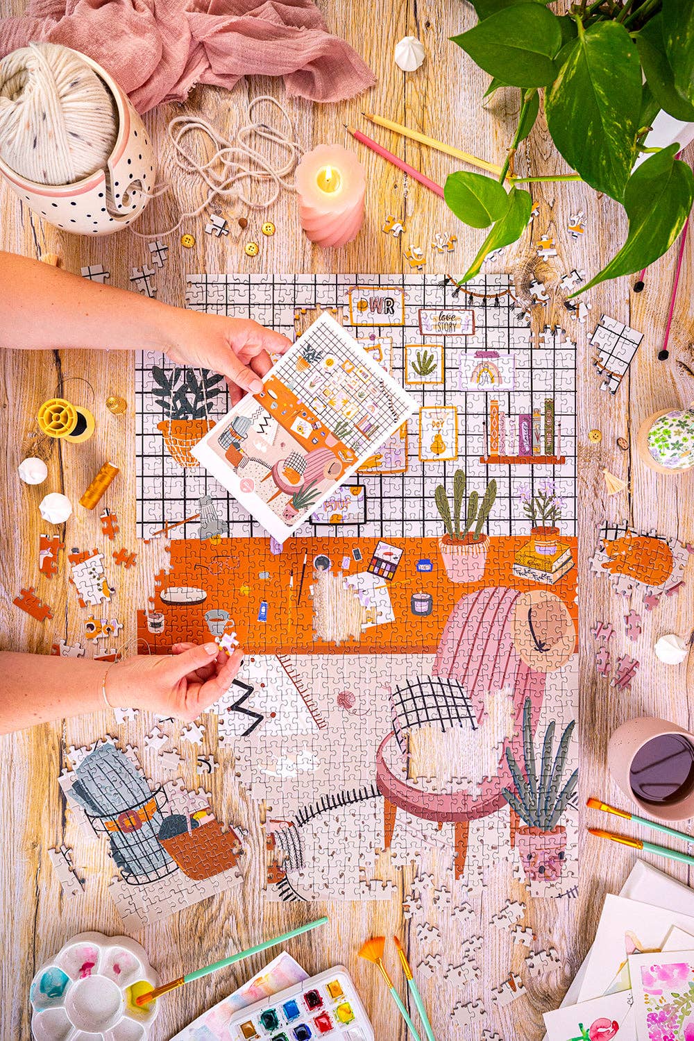 1000-teiliges Puzzle „The Workshop“ - Maison Joloiette